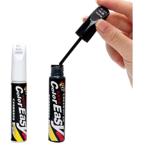 Car Paint Touch Up Pen,Car Paint Touch Up Pen,Car Paint Touch Up Pen Repair,Touch Up Paint Pen,2PC(Black+White) NPTERBL