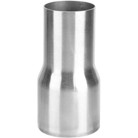 Exhaust Pipe Adapter, Stainless Steel Universal Exhaust Pipe Connector Tube Adapter Reducer Modified Part,Stainless Steel Universal Exhaust Pipe Connector Tube Adapter Modified Part(51-63MM)