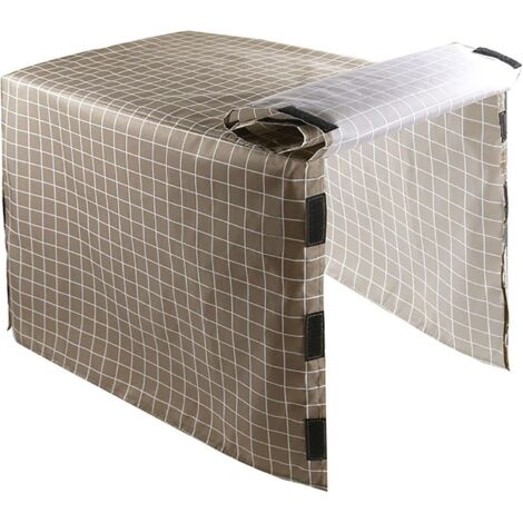 Dog Crate Cover Oxford Fabric Cover - Indoor/Outdoor Waterproof Windproof - Pet Kennel Covers - Fit for Wire Dog Crate,L,Brown
