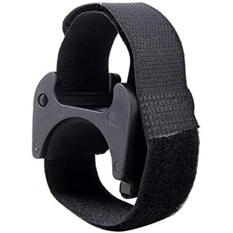 Multi-Purpose Bike Strap LED Flashlight Tourch Mount Holder Bicycle Lock Clamp Bracket Hook and Loop Band MTB Bicycle Accessories (1/5)