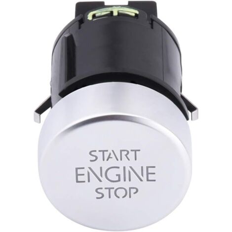 Engine Start Stop Button, Engine Start Stop Push Button Switch Car Keyless Entry Switch Compatible with 2008-2016 Sharan 5N0959839 5N0 959 839 (1/5)