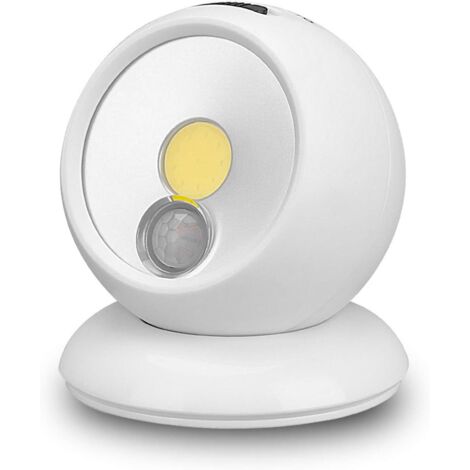 360° Rotating Night Light, Magnetic Battery Type Human Body Induction Light, Automatic Induction Corridor Night Light (1/5)
