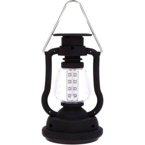 Portable Camping Light Outdoor Portable Heavy Duty Rechargeable Hand Crank Camping Lantern Solar Dynamo Dynamo Camping Lamp LED Outdoor Lights for Outdoor (1/5)
