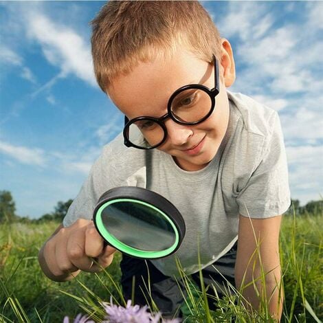 LED pocket microscope 60x - 100x magnifying glass