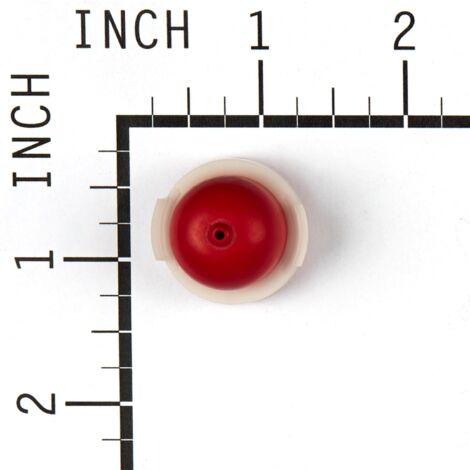 Primer bulb for Briggs & Stratton carburetor. 694395. Quantum Motor, red