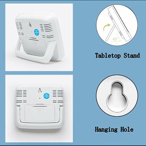 Indoor Thermometer Hygrometer, Baby Room Thermometer Set Of 2, Humidity  Meter With Backlight, Weather Instruments, Humidity Sensor Function