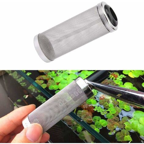 Filter Guard Mesh Protection, Stainless Steel Filter Inlet Sheath Aquarium  Filter Fish Tank Grid Filter Protector