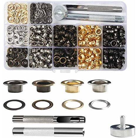 50 Grommets Eyelets Sets 20mm Grommet Eyelet Kit For Canvas Tarp