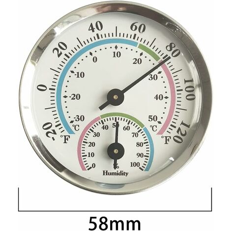 1Pcs Outdoor Thermometer Garden Patio Outside Wall Greenhouse Sun