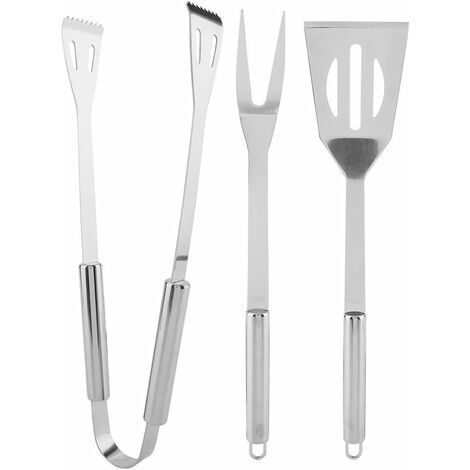 BBQ Tools Stainless Steel BBQ Utensil Set BBQ Fork Clips BBQ Accessories BBQ and Kitchen Forks (1/4)