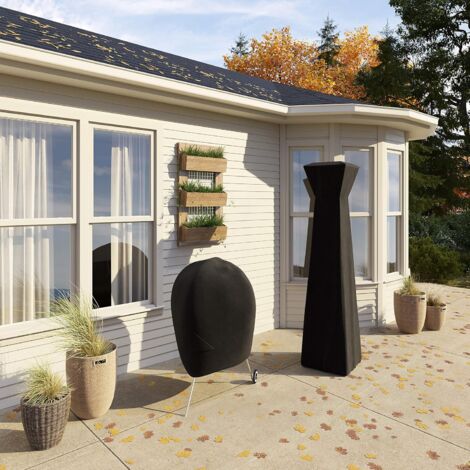 Pyramid Style Patio Heater Cover, Black