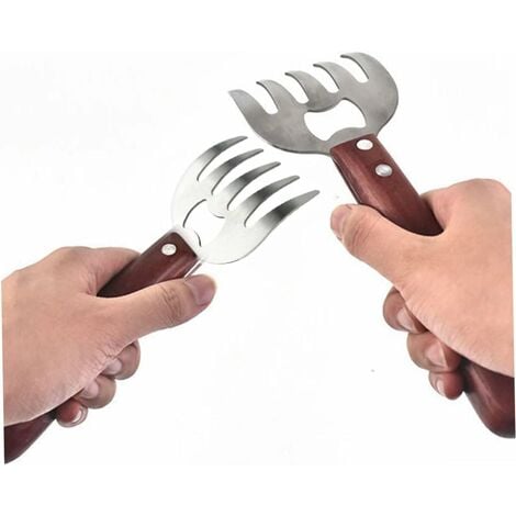 Heat Insulation Bear Claw Shredder And Bbq Meat Separator Fork