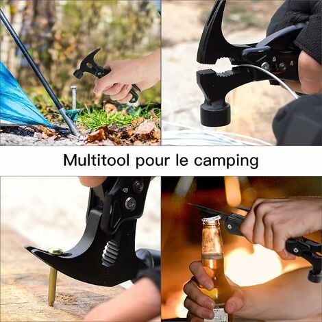 Multifunction Knife Multi Tool 12 in 1 Multifunction Camping Accessories,  Portable Survival Gear Cool Gadgets, Party