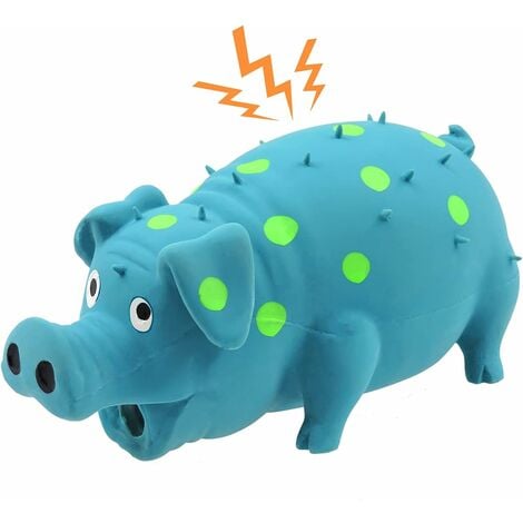 Rubber pig dog toy squeaker sale