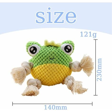 4Pcs dog toys for small dogs Interactive Dog Squeaky Plush Toy Hide and  Seek