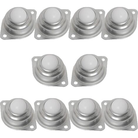 Transfer Rolling Casters, 10 Pieces Furniture Ball Casters, Transfer Ball Casters, Nylon Balls Casters for Furniture, Wheelchairs, Sliding Luggage Trolley