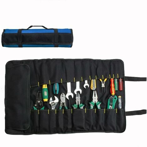 Tool Roll Bag, 37 Pocket Tool Bags, Multi-Purpose Tool Roll Up Bag