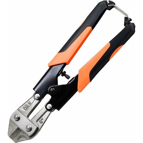 Bolt Cutters, 8 Inch Heavy Duty Cable Cutter Pliers, Spring Loaded ...