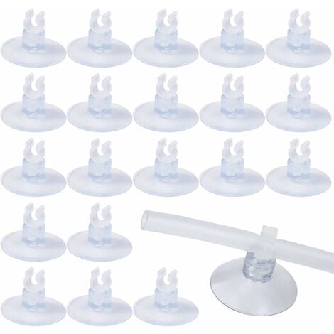 20,30,35,50mm Double Sided Suction Cups Clear Plastic Rubber Window Suckers  HOTs