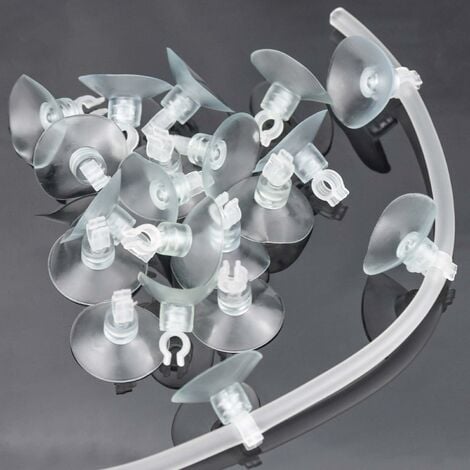 20,30,35,50mm Double Sided Suction Cups Clear Plastic Rubber Window Suckers  HOTs