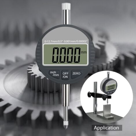 LED Digital Micrometer 0.001mm/0.00005'' Precision Gauge Digital ...