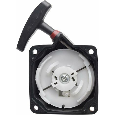 Zipper Jump Starter Brush Cutter Hedge Trimmer Manual for Many Brushcutter Lawn Mowers (Black, Size: 1 Piece)