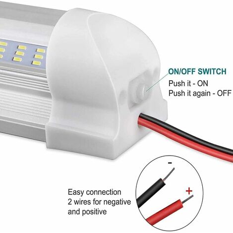 Auto LED Strip 108 SMD LED Car Interior 2200LM DC 12V 8W Bright LED ...