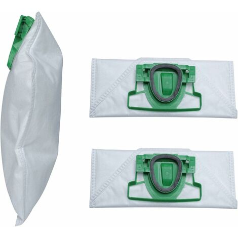 Set of 12 vacuum cleaner bags Vorwerk Folletto VK 200 - 2 boxes of 6 vacuum  cleaner