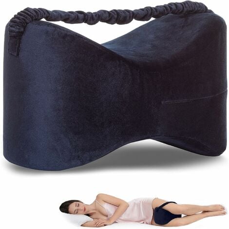 Contour Legacy Leg & Knee Foam Support Pillow - Soothing Pain Relief for  Sciatica, Back, Hips, Knees, Joints & Pregnancy - As Seen on TV 