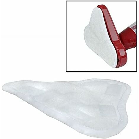Set of 6 washable microfiber cloths for H2O H20 X5 steam mop