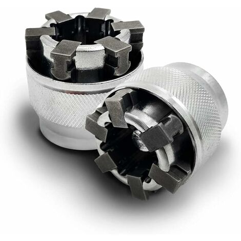 Adjustable Socket Wrench Universal Socket Magical Adjustable Socket Adaptive All-Fitting Multi Drill Attachment Adapter Socket Fits Any Standard Drive Wrench (10-19mm), 1Pcs