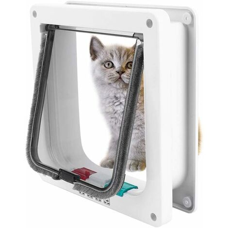 Cat on sale door security