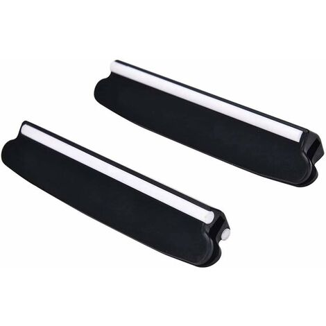 Professional Knife Sharpening Guide, Random Knife Sharpener Angle Guide, Sharpening Guide for Whetstone, Black(2 Pack)