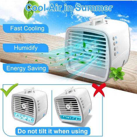 Bedroom Battery Powered Air Cooler Portable Air Conditioner Air Conditioner  Portable-5200mAh - Main Image