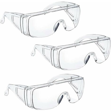 3pack Kids Safety Goggles,kids Outdoor Games Goggles For Nerf N-strike  Pistol Elite Gun Game Eye Protection And For Lab Work