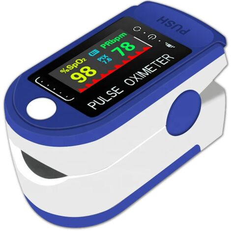 Fingertip Pulse Oximeter OLED Display Professional Finger Pulse ...