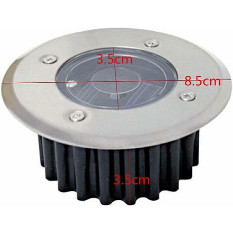 LED Solar Ground Light 10 Pack, Outdoor Light, Street Light, Buried ...