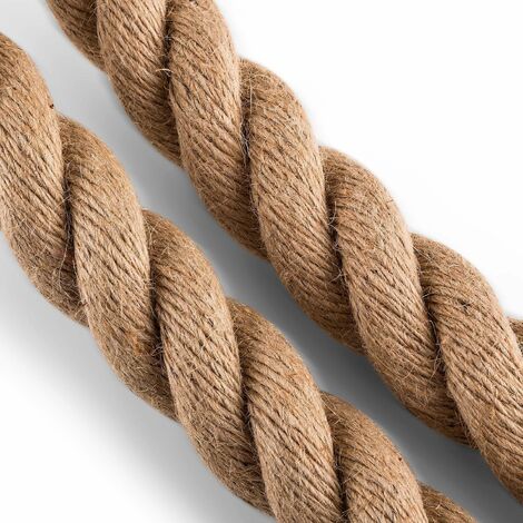 Hemp Rope Climb Power Rope H4 4M Training Rope (3.8CM, Hemp Rope, Ceiling Fixing for ...