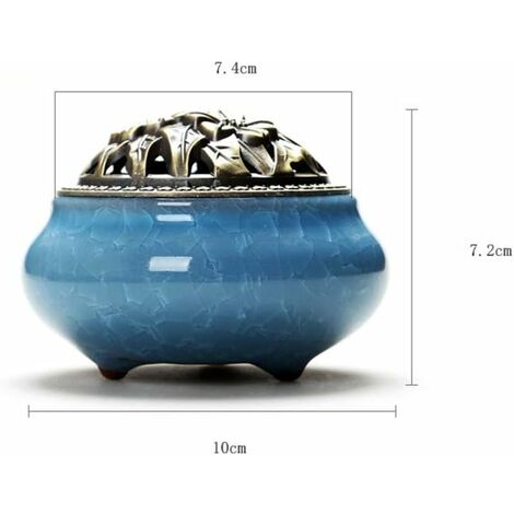 Ceramic Home Decoration Incense Sticks or Cones Burner Porcelain Incense  Holder