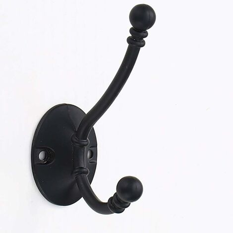 8pcs Larger Vintage Wall Mounted Coat Hook Metal Hat Hook Retro Hook For Coat  Rack Bathroom Kitchen