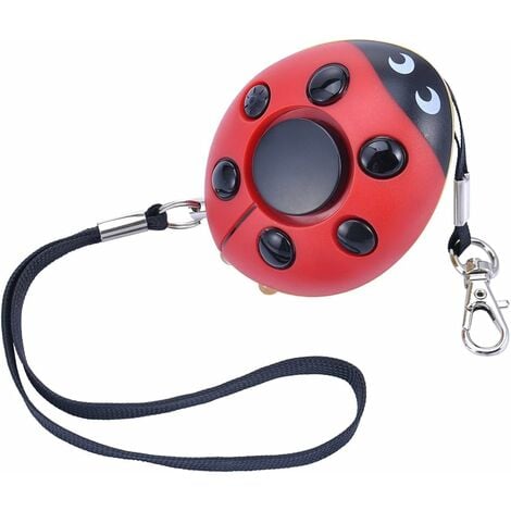 Personal Emergency Alarm 130 dB, with LED Flashlight, Keychain, Anti ...