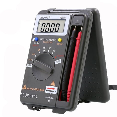 Mini Pocket Digital Multimeter Voltmeter Ammeter Resistance Tester