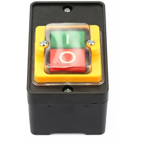 Power Control Button Push Button Switch, AC 220V/380V 10A Waterproof Power Control Button ...