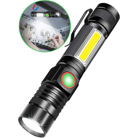 Work flashlight 2024 with magnet