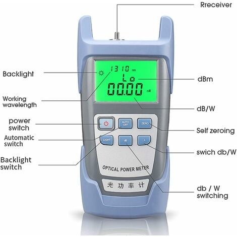 Free Shipping Photometre Fibre Optique Optical Multimeter with