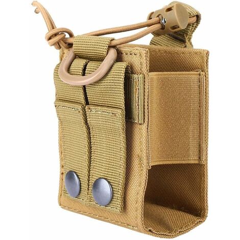 Portable Interphone Holster Carry Bag Tactical Molle Radio Pouch