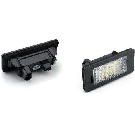 Pack Car License Plate Lights For B MW X Series Error Free