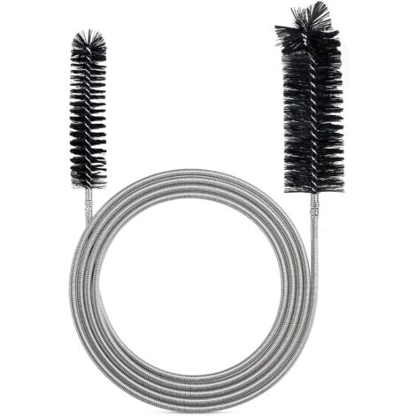 Flexible Supply Tube Cleaning Brush - Pipe Cleaning Tool - Black(2M) (1/5)
