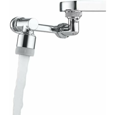 Universal Faucet Aerator, 1080° Wide Angle Rotation Robotic Arm, Faucet Nozzle Adapter, Kitchen Faucet Extender, Faucet Aerator (1/5)
