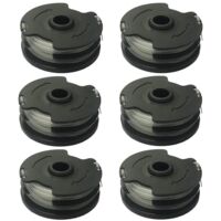 Line spool for Parkside PRTA 20-Li A1 / B2 / C3 Replacement Line Spools for LIDL Parkside cordless brush cutter PRTA 20-Li A1 / B2 / C3, PRT 300 A1, PRT 550 A1 / A3 (6pcs)